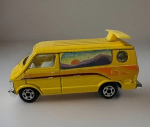 Vintage '70s Boogie Van - Dodge - By Zylmex P320 Hong Kong Metal Diecast Decals - Picture 1 of 8