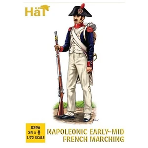 Napoleonic Early-Mid French Marching HäT (Hat) N. 8296 1:72 - Imagen 1 de 2