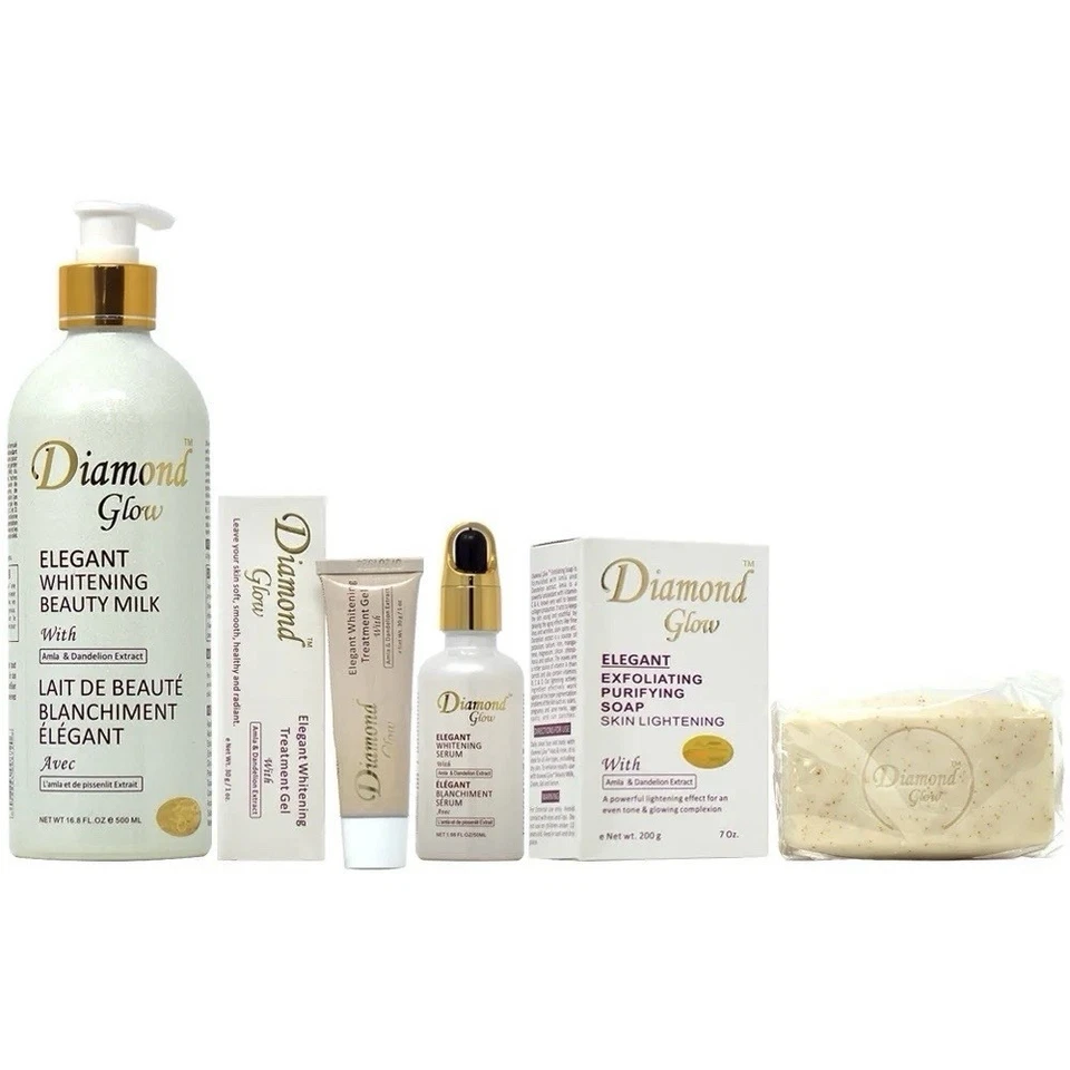 Diamond Glow Elegant Whitening Beauty collection (Free UK Shipping)