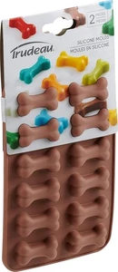 Trudeau Silicone, Set of 2, 12-Cavity Dog Bone Molds, 05119223 - Picture 1 of 4