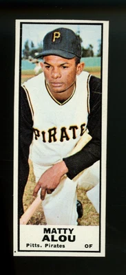 Rare 1968 Bazooka Matty Alou Pittsburgh Pirates EX - Image 1 of 2