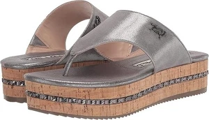 Karl Lagerfeld Paris sandalo donna Karsyn platform piatto, canna di fucile, 7 - Foto 1 di 6