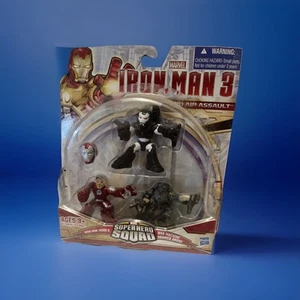 2012 Marvel Super Hero Squad Iron Man 3 Battle Vault IRON MAN MARK III Figure - Picture 1 of 4