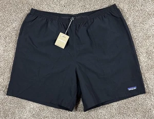Pantalones Cortos Patagonia Para Hombre Bolsos Para Hombre 2XL XXL Largos Forrados Entrepierna Negra 7" NUEVO - Imagen 1 de 13