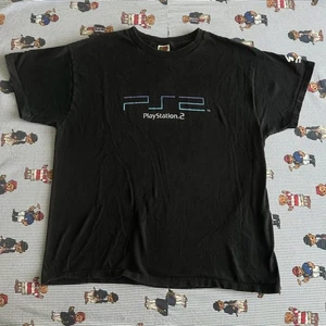 Camiseta Promocional Juego de Lanzamiento Playstation 2 2000 De Colección Talla Grande Juegos EB - Imagen 1 de 6