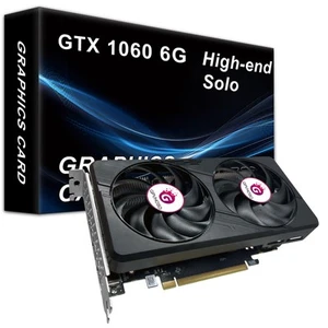 GPVHOSO GTX 1060 6GB Computer Graphics Card, GDDR5 192bit 8K HDR VR Ready, 10... - Picture 1 of 7