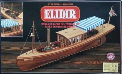 Schiffsmodellbausatz "Elidir" Themse-Flussdampfer im  Maßstab 1:26 - Bild 1 von 4