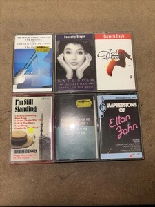 Bundle x6 of Various Artists Covering Elton John Songs Cassette Tapes Kate Bush - Picture 1 of 10