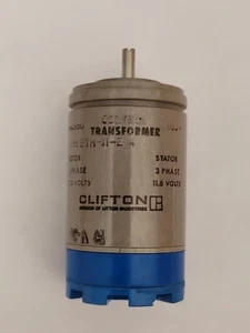 Clifton Synchro Transmitter ETH-11-E-4, Rotor/Stator-22.5V, 1PH/11.8V, 3PH, NOS - Picture 1 of 2