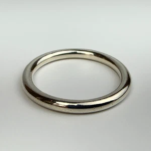 Pandora ALE 925 Sterling Silver Quietly Spoken Stack Band Ring Size 7 - Picture 1 of 4