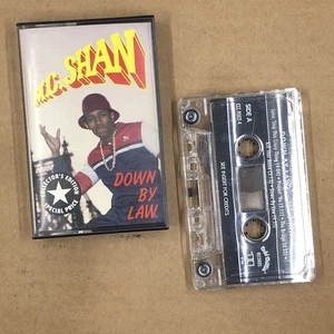 MC SHAN Cassette Tape Rap Hip Hop DOWN BY LAW MARLEY MARL RARE REISSUE - Picture 1 of 6