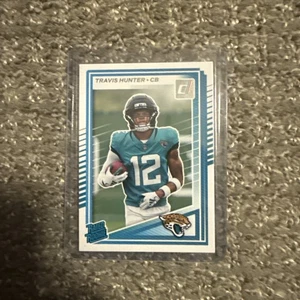 2025 Panini Donruss Travis Hunter Rated Rookie RC #301 Jacksonville Jaguars - Bild 1 von 2