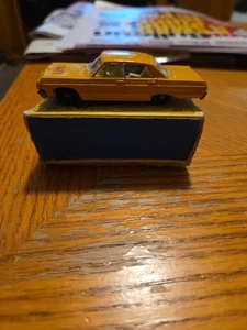 VINTAGE Matchbox 20 Chevrolet Impala Taxi Cab W/BOX - Picture 1 of 5