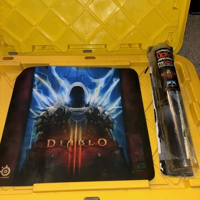 DIABLO STEEL SERIES ..BLIZZARD PRODUCT..PC Laptop Office Desk Mat Pad…out of box - Image 1 of 2