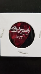 AIR SUPPLY / RUSSELL HITCHCOCK - ORIGINAL 2017 CONCERT TOUR GUITAR PICK - Picture 1 of 2