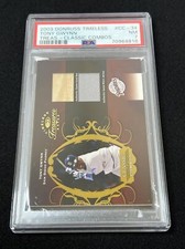 Tony Gwynn 2003 Donruss Timeless Treasures Classic Combos 049 /100 PSA 7 POP 1