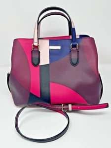 Kate Spade Laurel Evangelie Geo Spotlight Satchel Handtasche Umhängetasche Geometrisch - Bild 1 von 10