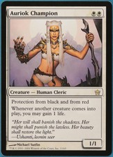 Auriok Champion Fifth Dawn NM White Rare MAGIC MTG CARD (ID# 242403) ABUGames