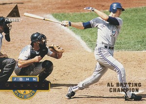 1994 Pinnacle - John Olerud - AL Batting Champion