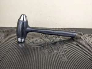 #bg345 Snap-on Tools NEW BLACK HBBD32 32oz Dead Blow Ball Peen Soft Grip Hammer - Picture 1 of 14