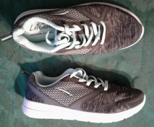 LA Gear Pointer Women Ultra Foam Running Shoe Sz 7 Grey/Mint Green Lightly Used - Picture 1 of 7