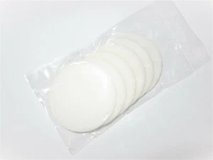 Alta Calidad Cosmético Redondo Blanco Maquillaje Esponjas - 6 Pack - Imagen 1 de 3