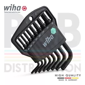 Wiha 36459 L-key Allen Key Set Classic Holder Torx Plus Short 8pc Black Oxidised - Picture 1 of 6