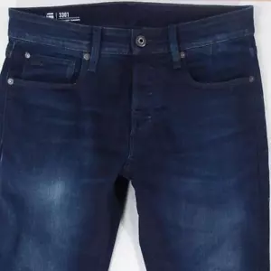 Hommes G-Star 3301 STRAIGHT TAPERED Regular Élasthanne Bleu Jeans W32 L34 - Bild 1 von 7