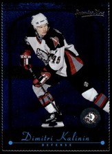 2000-01 Topps Premier Plus Blue Ice Dmitri Kalinin /250 Buffalo Sabres #89