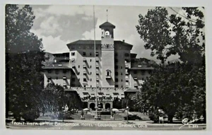RPPC Broadmoor Hotel Colorado Springs CO Sanborn foto reale anni 30-50 - Foto 1 di 3