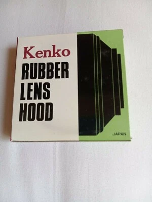 Parasol de goma Kenko atornillado. Diámetro plegable 55mm. ¡Nuevo!! Foto 1 de 4