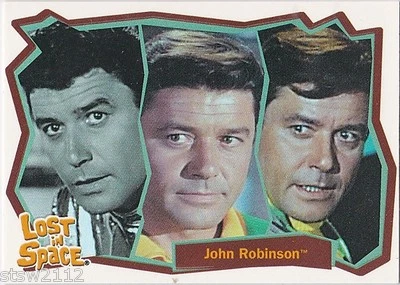 THE COMPLETE LOST IN SPACE CHARACTER INSERT 1 GUY WILLIAMS AS JOHN ROBINSON - Image 1 of 2
