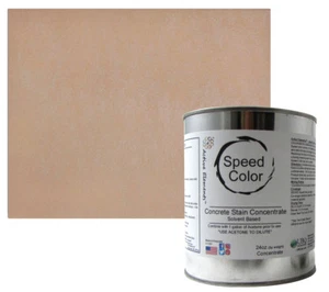 Fast Drying Concrete Stain-Professional-Easy to Use 100-150sq ft Buff - Picture 1 of 2