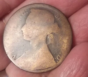 Gran Bretaña - 1877 Penny - Victoria - 061425 - Imagen 1 de 2