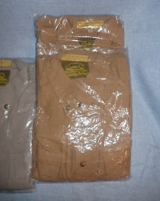 Camel Trophy Adventure Wear Safari Shirt Cargo Button Short Sleeve Cshmr Size XL - Image 1 of 4