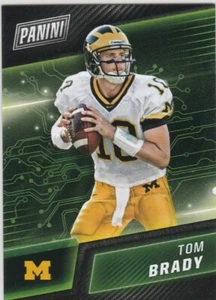 TOM BRADY Cyber Monday MICHIGAN WOLVERINES NCAA College Football Card PATRIOTS! - Picture 1 of 2
