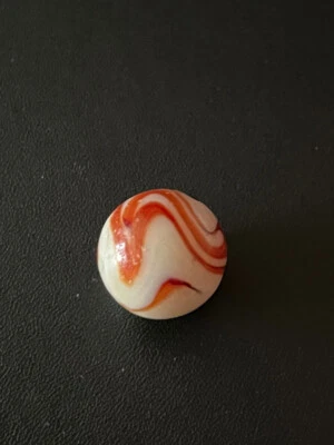 Canicas antiguas sangre de buey raras 3/4" de ancho Foto 1 de 4