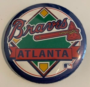 ATLANTA BRAVES Baseball Collector Pin Badge MLB Vintage Wincraft RARE - Imagen 1 de 1
