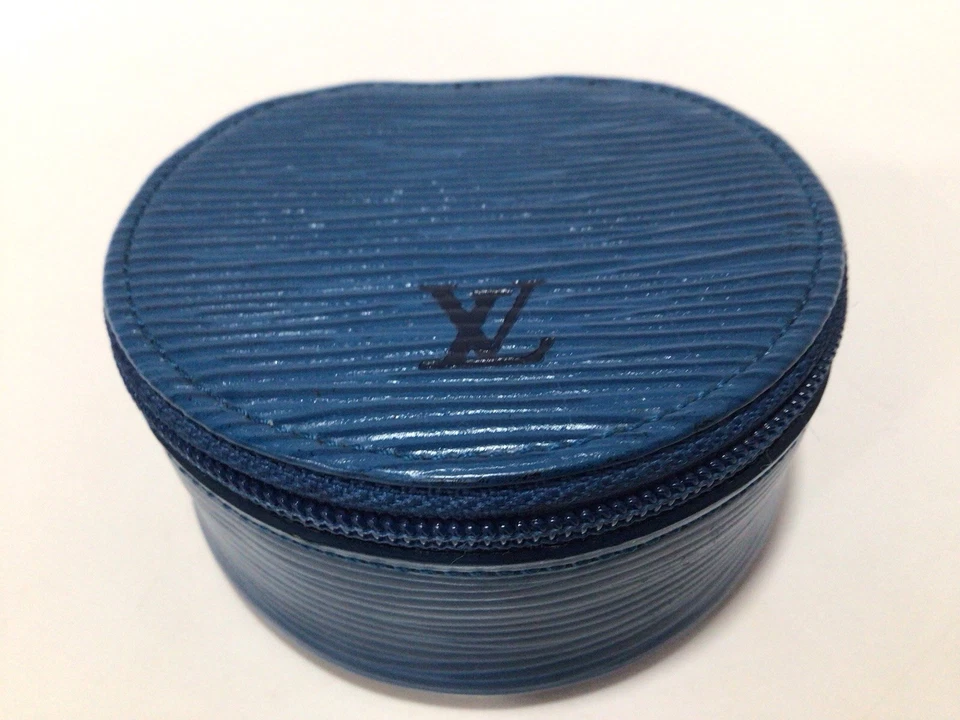 LOUIS VUITTON PARIS Cuero Epi PEQUEÑO BOLSO CAJA REDONDA Foto 1 de 4