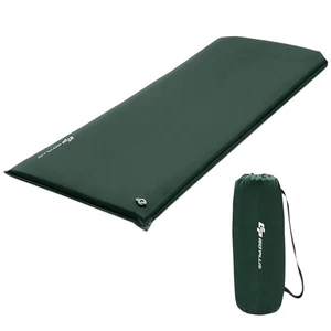 Costway Portable & Lightweight Folding Foam Sleeping Cot for Camping Green - Picture 1 of 10