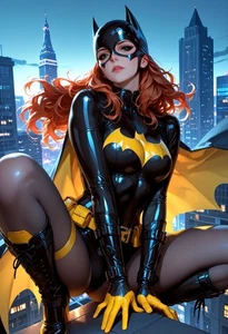"Batgirl 39" Fine Art Print 13x19 Limited to 20 Hand-Numbered Copies - Picture 1 of 1