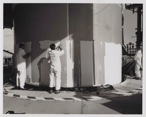 Apollo 11 Saturn V Kennedy FL Paint Removal 1969 - Original NASA Photo - Picture 1 of 2
