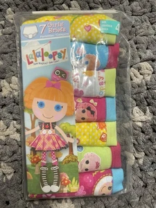 Lalaloopsy Ropa Interior Calzoncillos Niña Paquete de 7 Calzoncillos Talla 4 Niño Pequeño Nuevo Antiguo Stock - Imagen 1 de 4