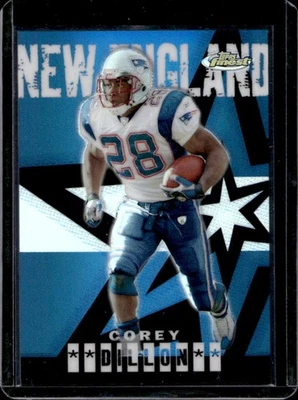 Finest Corey Dillon 2004 refractor #164/199 Patriots Foto 1 de 2