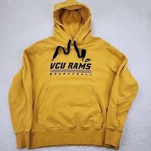 Nike VCU Rams Basketball Hoodie Sweatshirt Herren Größe Large gelb NCAA College - Bild 1 von 10