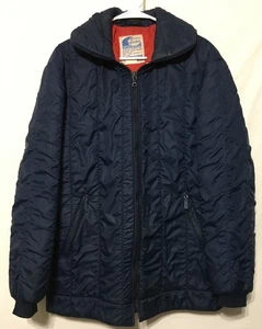 Vtg Seafarer Men's Sz Medium Blue Buoyant All-Weather Jacket Canor Plarex Norway - Picture 1 of 14