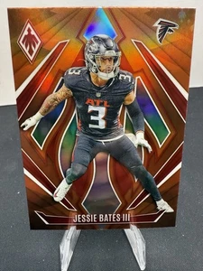 💥2024 Panini Phoenix Jessie Bates III Orange Prizm #79 Atlanta Falcons - Imagen 1 de 2