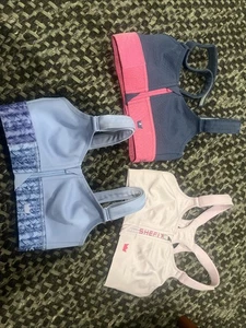Lote de 3 sujetadores deportivos Shefit talla XS - Imagen 1 de 10