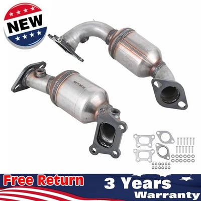 For 2012-2013 Chevrolet Impala 3.6L V6 Front & Rear Side Catalytic Converters Foto 1 de 4