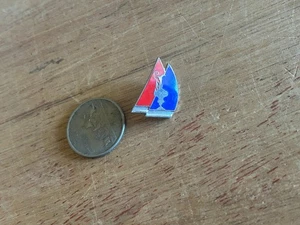 1990 America's Cup Anstecknadel Hutnadel Segeln Rennen Yachting kleine Clutch hinten Vintage - Bild 1 von 24